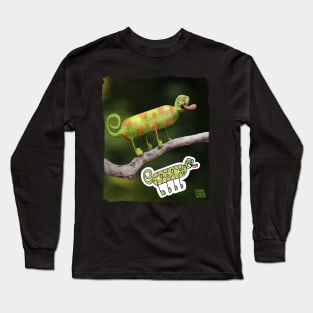 Curious Chameleon Long Sleeve T-Shirt